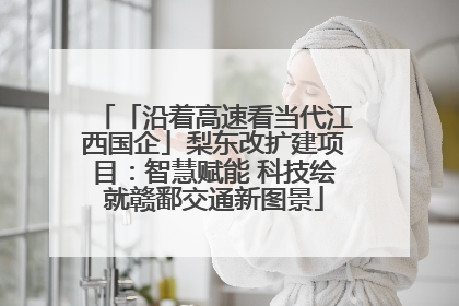 「沿着高速看当代江西国企」梨东改扩建项目：智慧赋能 科技绘就赣鄱交通新图景