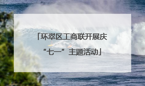 环翠区工商联开展庆“七一”主题活动