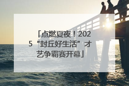 点燃夏夜！2025“封丘好生活”才艺争霸赛开幕
