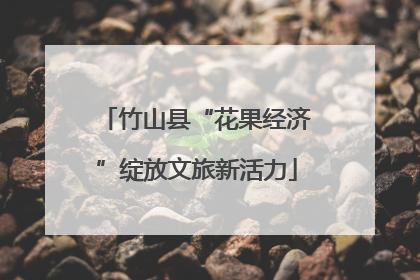 竹山县“花果经济”绽放文旅新活力