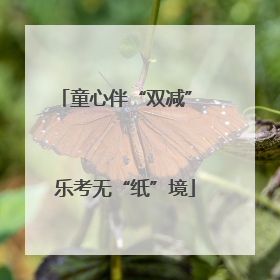 童心伴“双减” 乐考无“纸”境