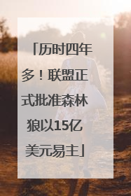 历时四年多！联盟正式批准森林狼以15亿美元易主