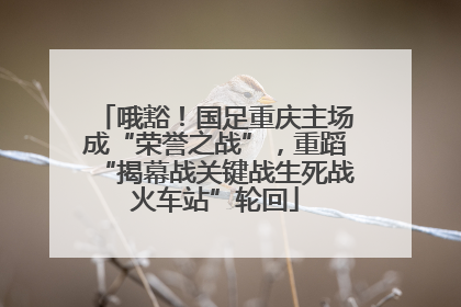 哦豁！国足重庆主场成“荣誉之战”，重蹈“揭幕战关键战生死战火车站”轮回