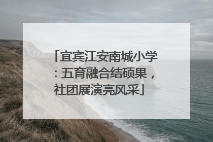 宜宾江安南城小学：五育融合结硕果，社团展演亮风采