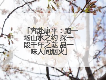奔赴康平：跑一场山水之约 探一段千年之谜 品一味人间烟火