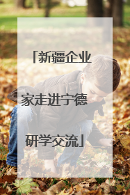 新疆企业家走进宁德研学交流