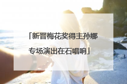 新晋梅花奖得主孙娜专场演出在石唱响