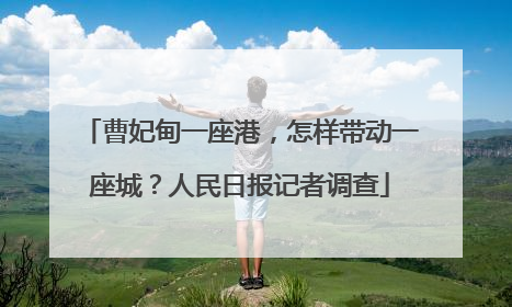 曹妃甸一座港，怎样带动一座城？人民日报记者调查