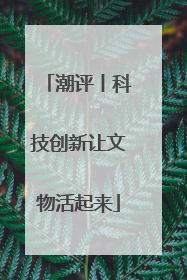 潮评丨科技创新让文物活起来