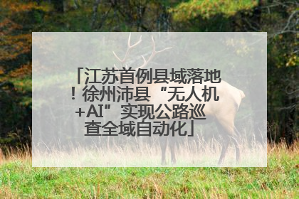 江苏首例县域落地！徐州沛县“无人机+AI”实现公路巡查全域自动化