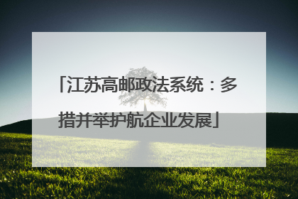 江苏高邮政法系统：多措并举护航企业发展