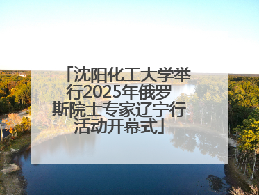 沈阳化工大学举行2025年俄罗斯院士专家辽宁行活动开幕式