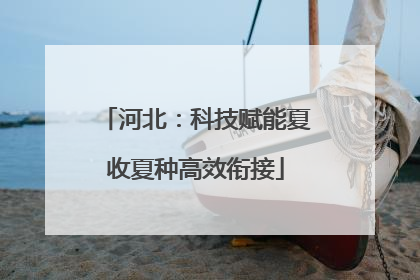 河北：科技赋能夏收夏种高效衔接