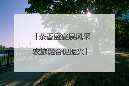 茶香盛宴展风采 农旅融合促振兴