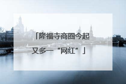 隆福寺商圈今起又多一“网红”